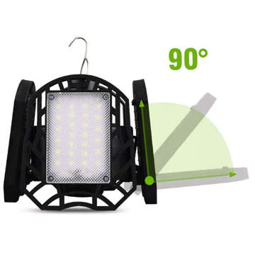 Solární LED lampa COB závěsná kempingová turistická XF-702COB 200W