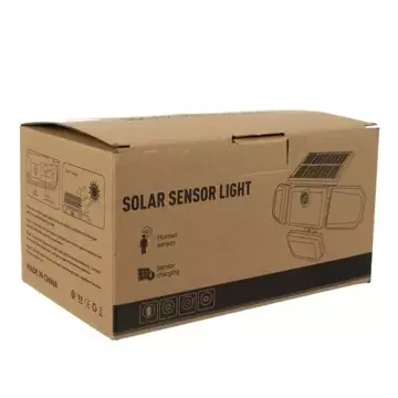 Solární lampa 171 super silných LED s externím panelem Izoxis