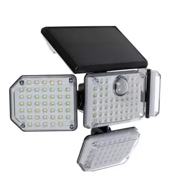 Solární lampa 171 super silných LED s externím panelem Izoxis