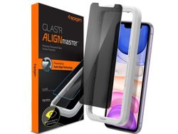 Spigen Align Master Privacy Glas.tR pro Apple iPhone 11 / XR