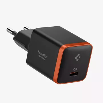 Spigen EE301EU Arcstation Essential Charger 30W Černá nabíječka do auta