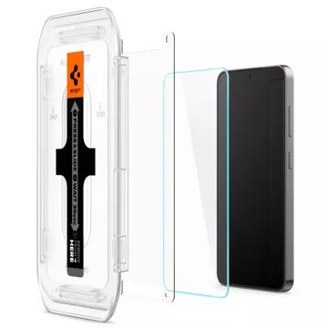 Spigen Glas.tR Tempered Glass „EZ Fit“ 2-Pack pro Samsung Galaxy S24 Clear