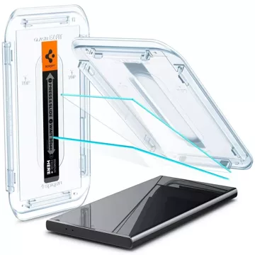 Spigen Glas.tR Tempered Glass „EZ Fit“ 2-Pack pro Samsung Galaxy S24 Ultra Clear