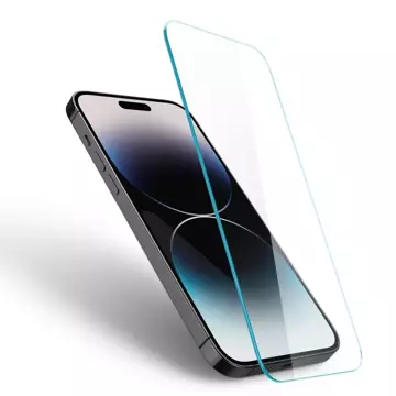 Spigen Glas.tr Tenké tvrzené sklo pro Apple iPhone 14 Pro Max Privacy