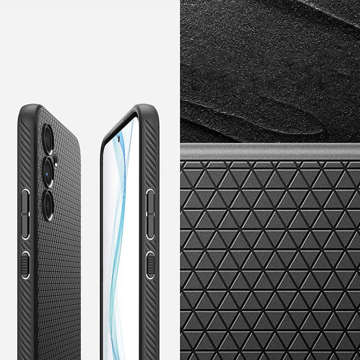 Spigen Liquid Air Phone Case Armored Case pro Samsung Galaxy A54 5G matné černé sklo