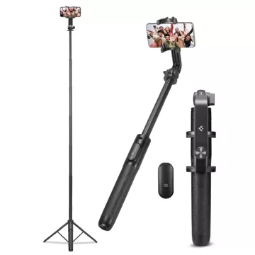 Spigen S560W Bluetooth Selfie Stick stativ černý