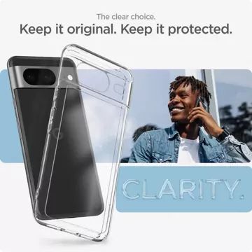 Spigen Ultra Hybrid Google Pixel 8 Crystal Clear