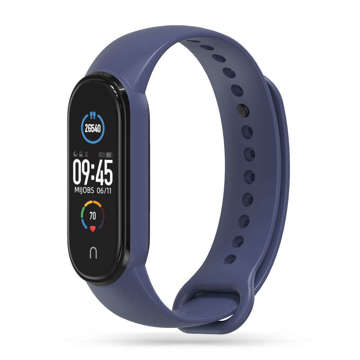 Sportovní pásek IconBand pro Xiaomi Mi Smart Band 5/6/6 NFC / 7 Navy