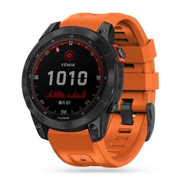 Sportovní pásek Iconband pro Garmin Fenix ​​​​5/6/6 Pro / 7 Orange