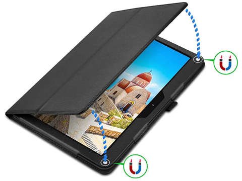 Stand Cover Alogy Stand pro Lenovo Tab M10 10.1 TB-X505 F/L Black Glass