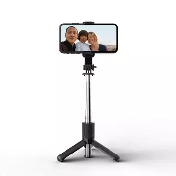 Stativ Selfie Stick L02S Wireless Tripod Black