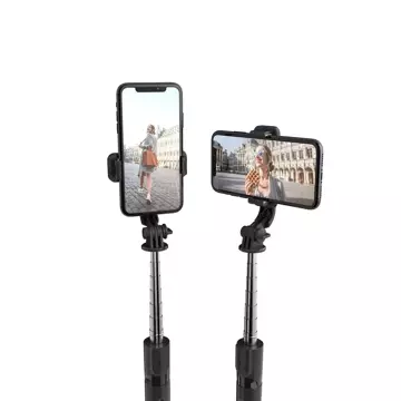 Stativ Selfie Stick L02S Wireless Tripod Black