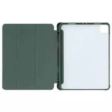 Stojan Pouzdro na tablet Smart Cover pouzdro pro iPad 10,2'' 2021 s funkcí stojánku zelené