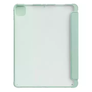 Stojan Pouzdro na tablet Smart Cover pouzdro pro iPad Pro 12,9 '' 2021/2020 s funkcí stojánku zelené