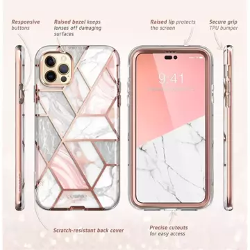 Supcase Cosmo Case pro Apple iPhone 14 Pro Marble