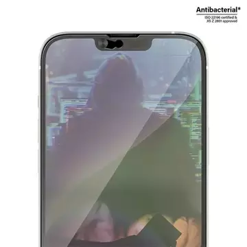 "Szkło PanzerGlass Ultra-Wide Fit pro iPhone 14 Plus / 13 Pro Max 6,7" Ochrana obrazovky CamSlider Antibakteriální Snadné zarovnání 2797"