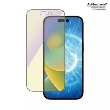 Szkło PanzerGlass Ultra-Wide Fit pro iPhone 14 Pro 6,1" Ochrana obrazovky Antibakteriální Snadné zarovnání Včetně Anti-modré světlo 2792