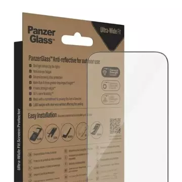 Szkło PanzerGlass Ultra-Wide Fit pro iPhone 14 Pro 6,1" Ochrana obrazovky Antireflexní antibakteriální Snadné zarovnání Včetně 2788