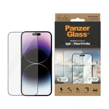 Szkło PanzerGlass Ultra-Wide Fit pro iPhone 14 Pro Max 6,7" Ochrana obrazovky Antireflexní antibakteriální Snadné zarovnání Včetně 2790