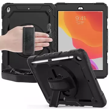 TECH-PROTECT SOLID360 IPAD 10.2 2019 / 2020 / 2021 ČERNÁ