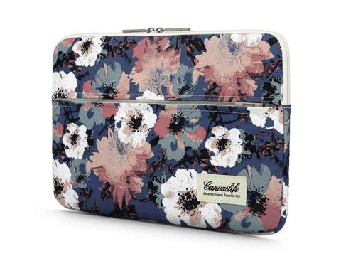 Taška na notebook Canvaslife Pouch 14 pro MacBook Air / Pro Navy Rose