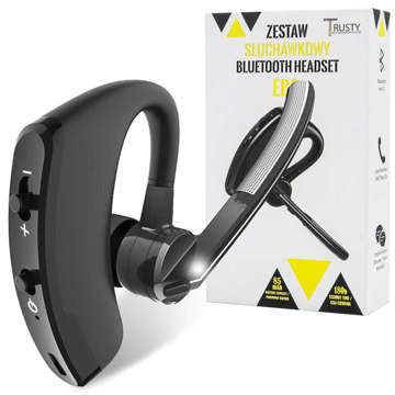 Trusty Bluetooth 4.0 Wireless sluchátka Headset EB9 Black