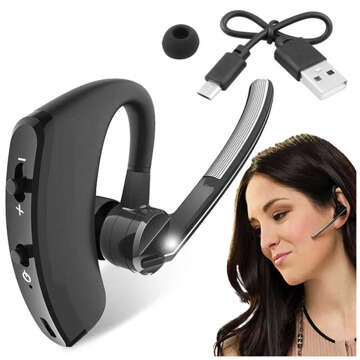 Trusty Bluetooth 4.0 Wireless sluchátka Headset EB9 Black