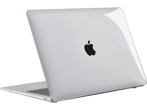 Tvrdé pouzdro Alogy pro Apple MacBook Air 13 M1 2021 Transparentní chránič obrazovky Překryvná brašna na klávesnici