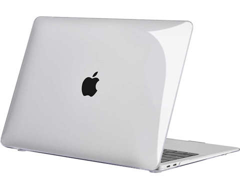 Tvrdé pouzdro Alogy pro Apple MacBook Air 13 M1 2021 Transparentní chránič obrazovky Překryvná brašna na klávesnici