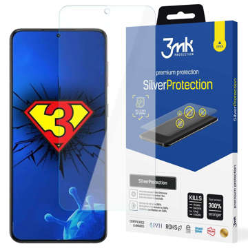 Tvrzené sklo 3mk pro Samsung Galaxy S23 SilverProtection