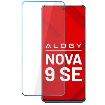 Tvrzené sklo 9H Alogy chrání displej pro Huawei Nova 9 SE