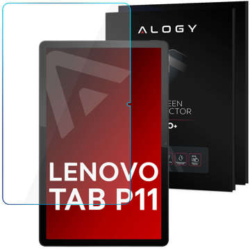 Tvrzené sklo 9H Alogy chrání displej pro Lenovo Tab P11 TB-J606F