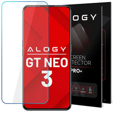 Tvrzené sklo 9H Alogy ochrana obrazovky pro Realme GT Neo 3