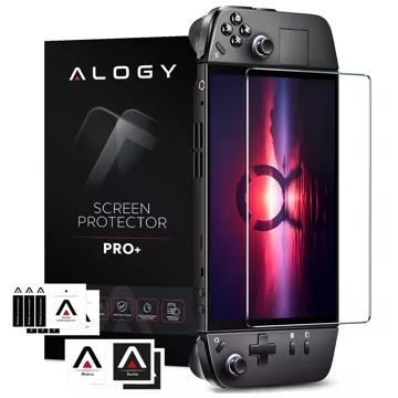 Tvrzené sklo 9H pro Lenovo Legion Go pro obrazovku konzole Alogy Screen Protector PRO