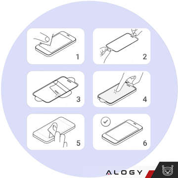 Tvrzené sklo 9H pro Samsung Galaxy S23 FE, Alogy Screen Protector PRO