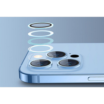 Tvrzené sklo ESR Camera Lens pro objektiv pro Apple iPhone 14 Pro / 14 Pro Max Black