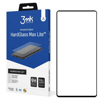 Tvrzené sklo HardGlass Max Lite 3mk pro Xiaomi Mi 11T / Mi 11T Pro Black