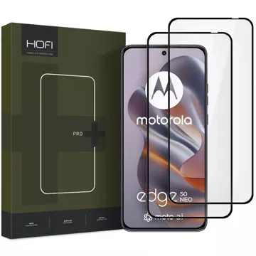 Tvrzené sklo Hofi Glass Pro 2-Pack pro Motorola Edge 50 Neo Black