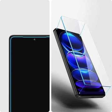 Tvrzené sklo Spigen Glas.TR Slim po 2 kusech pro Xiaomi Redmi Note 12 Pro 5G / 12 Pro Plus 5G / Poco X5 Pro 5G