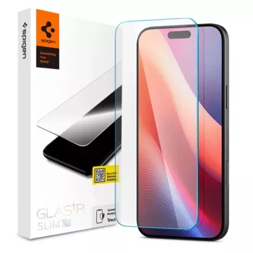 Tvrzené sklo Spigen Glas.Tr Slim pro iPhone 16 Pro Max Clear