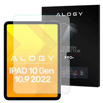 Tvrzené sklo pro Apple iPad 10.9 10 Gen 2022 (A2696/A2757/A2777) Alogy Screen Protector Pro 9H Hole Screen Protector