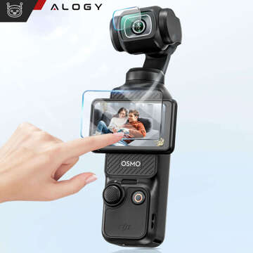 Tvrzené sklo pro DJI Osmo Pocket 3 pro obrazovku fotoaparátu Alogy Screen Protector PRO