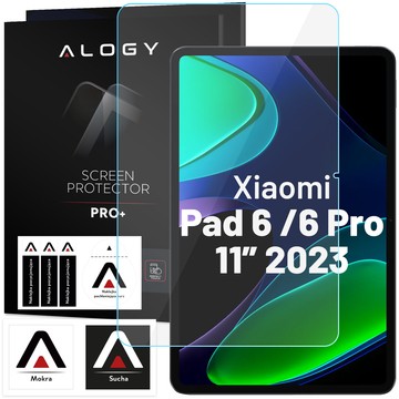 Tvrzené sklo pro Xiaomi Pad 6 / 6 Pro 11" tablet 2023 Ochranné sklo Screen Protector 9H Alogy Pro