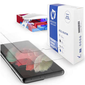 Tvrzené sklo s UV lampou Whitestone Glass pro Samsung Galaxy S21 Ultra