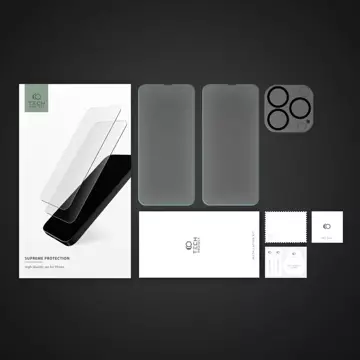 Tvrzené sklo supreme set iphone 14 pro max čiré