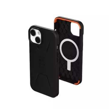 UAG Civilian - ochranné pouzdro pro iPhone 14 kompatibilní s MagSafe (černé)