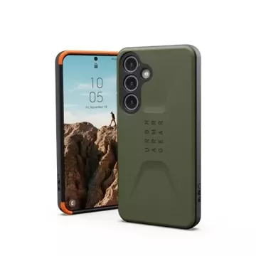 UAG Civilian pouzdro - ochranný kryt pro Samsung Galaxy S24 5G (olivový)