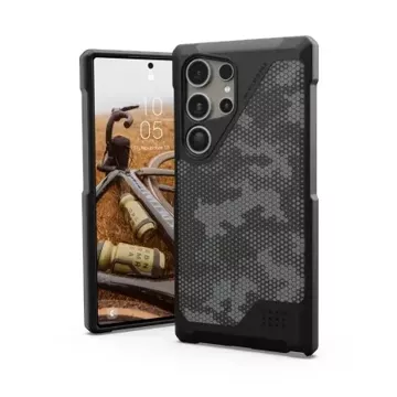 UAG Metropolis LT Magnet case - ochranné pouzdro pro Samsung Galaxy S24 Ultra 5G s vestavěným magnetickým modulem (Micro Hex Camo Graphite)