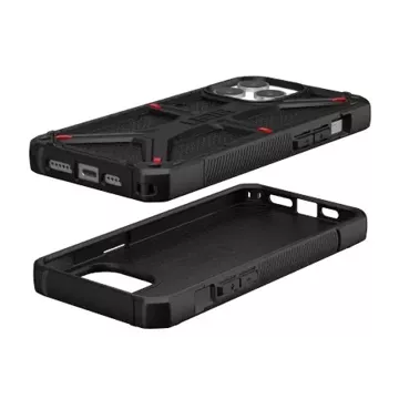 UAG Monarch case - ochranné pouzdro pro iPhone 15 Pro Max (kevlar black)