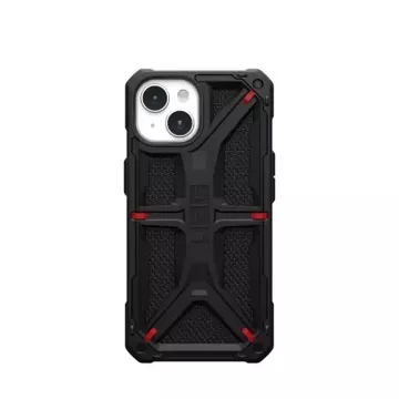 UAG Monarch case - ochranné pouzdro pro iPhone 15 (kevlar black)